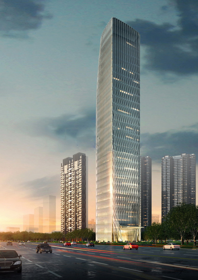 Curtain wall project of Shenzhen Haofang skyline garden office building